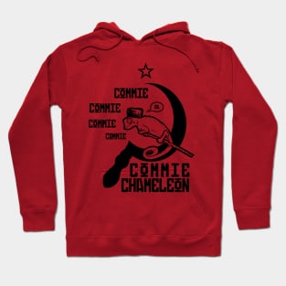 commie chameleon Hoodie